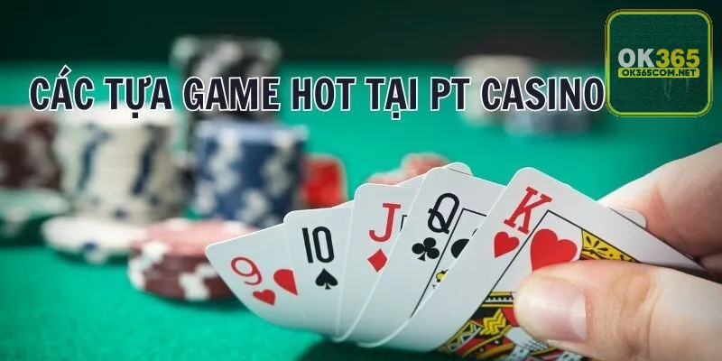 Tựa game hot hit trong sảnh live casino trực tuyến